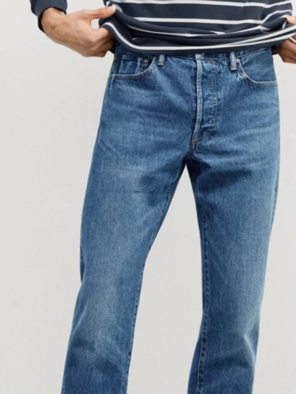 AYR Mens Normie Jean in Cowboss Wash Size 38